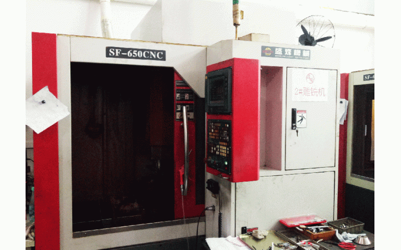 2#雕銑機(jī) 650型號(hào)CNC-深圳市深模塑膠模具有限公司-設(shè)備